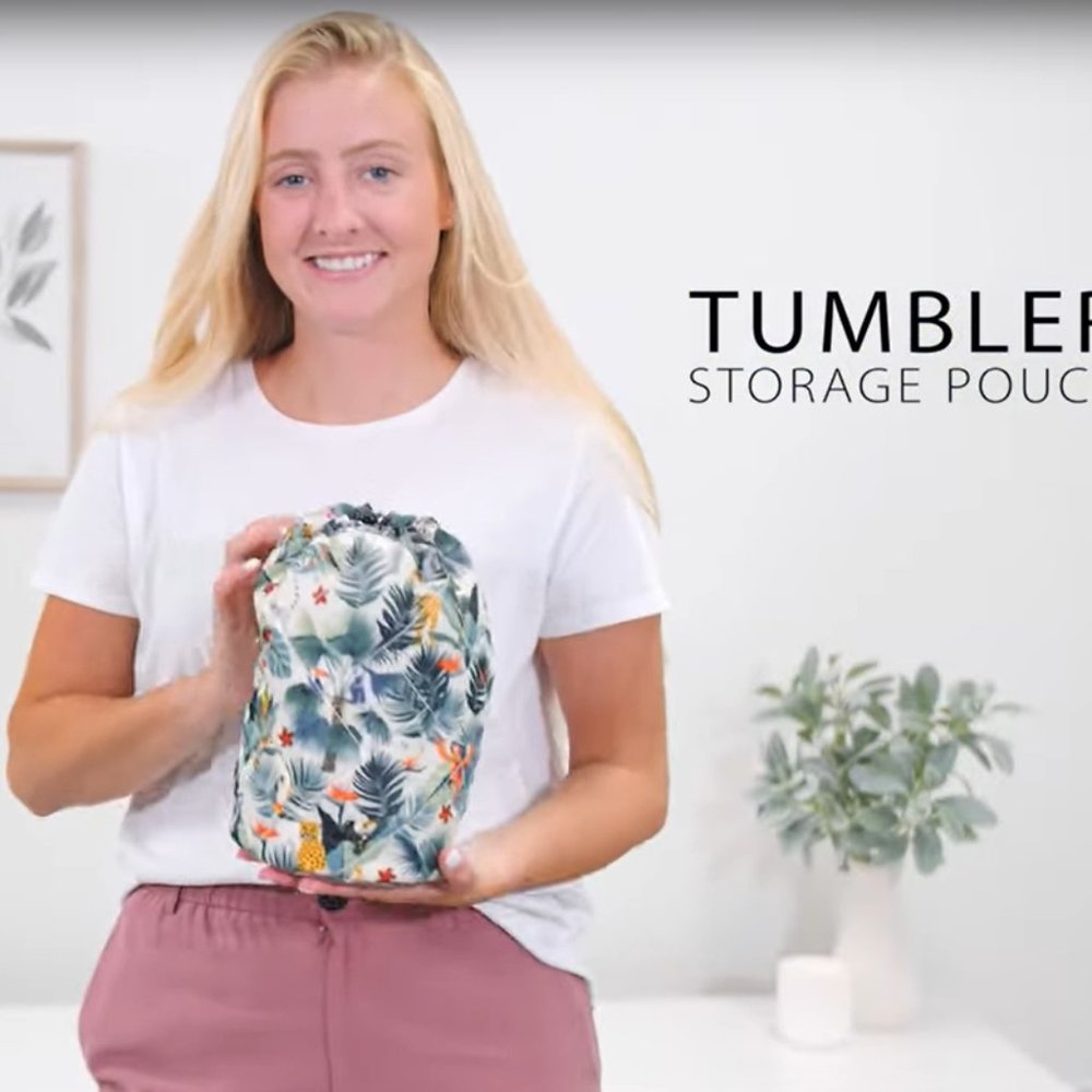 Brand New Lug Tumbler Storage Pouch in 7 Color Choices